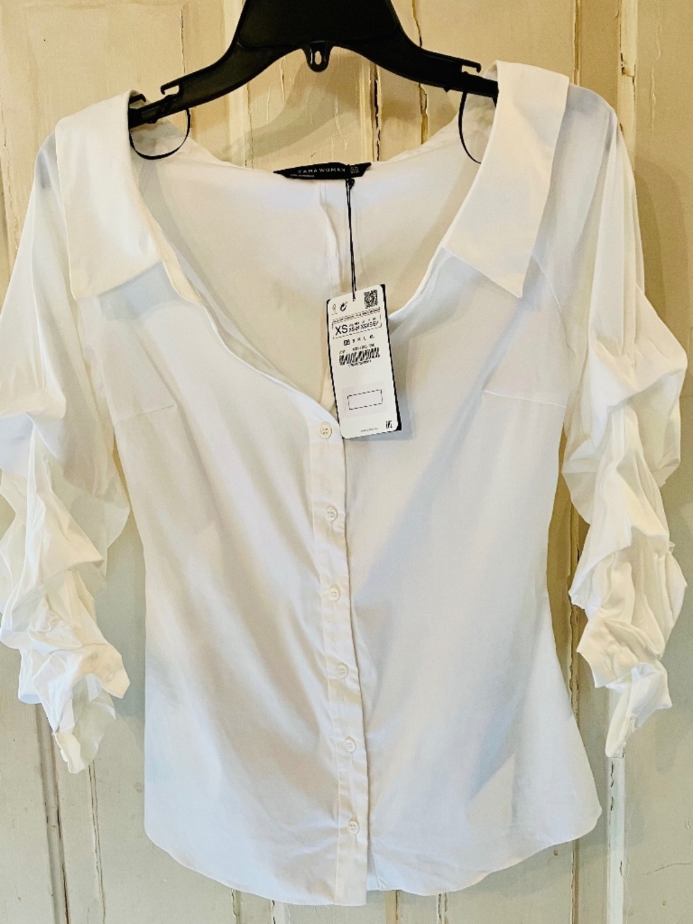 100% cotton white shirt